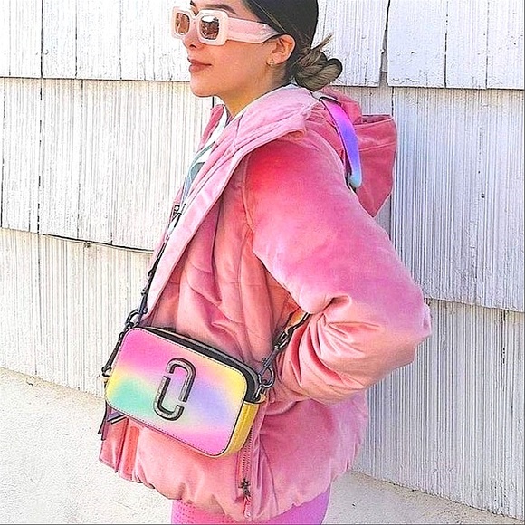 💥CUTE🌈Snapshot The Marc Jacobs airbrush snapshot multicolor purse crossbody bag - Picture 1 of 17